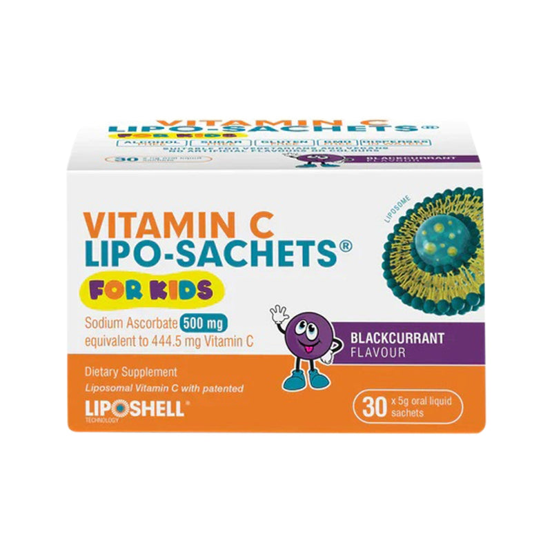 Lipo-Sachets Vitamin C For Kids Oral Liquid Sachets 5g x 30 Pack