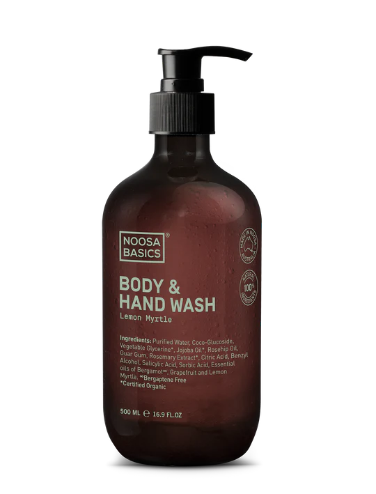 Noosa Baics Body & Hand Wash Lemon Myrtle 500ml