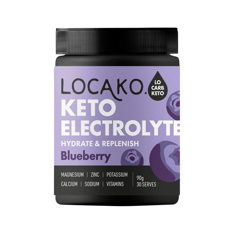 Locako Keto Electrolyte Hydrate & Replenish Blueberry 90g