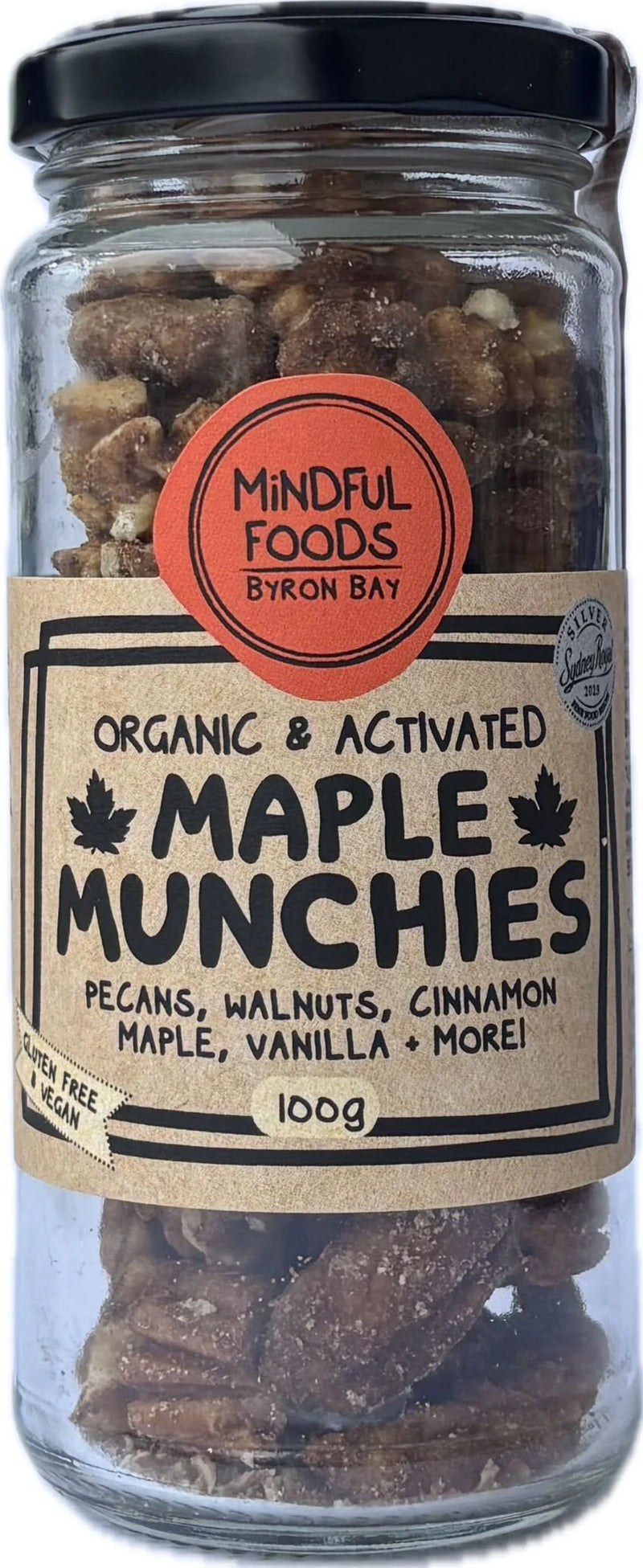 MINDFUL FOODS Organic & Activated Maple Munchies 100g