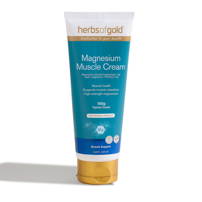 Herbs of Gold- Magnesium Muscle Cream 100g