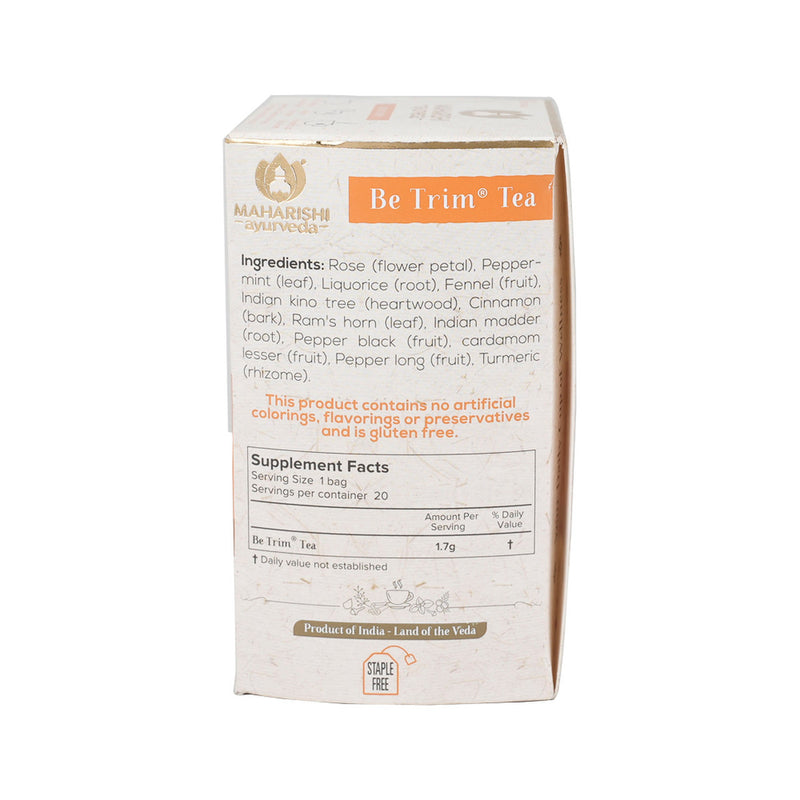 Maharishi Ayurveda Be Trim Tea x 20 Tea Bags