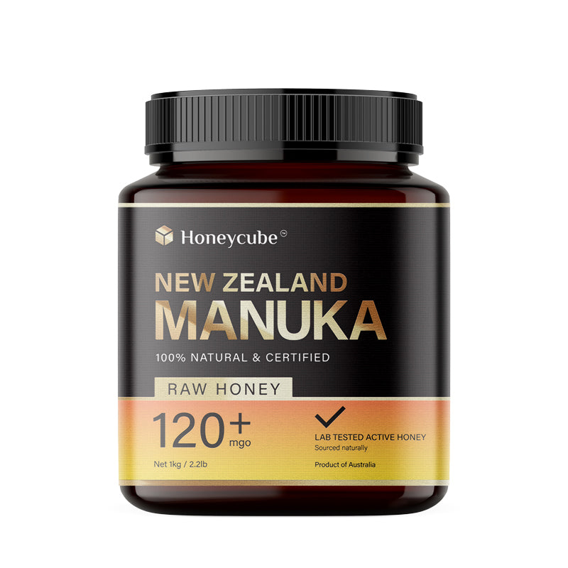 HONEYCUBE New Zealand Manuka Honey MGO 120+ 1KG