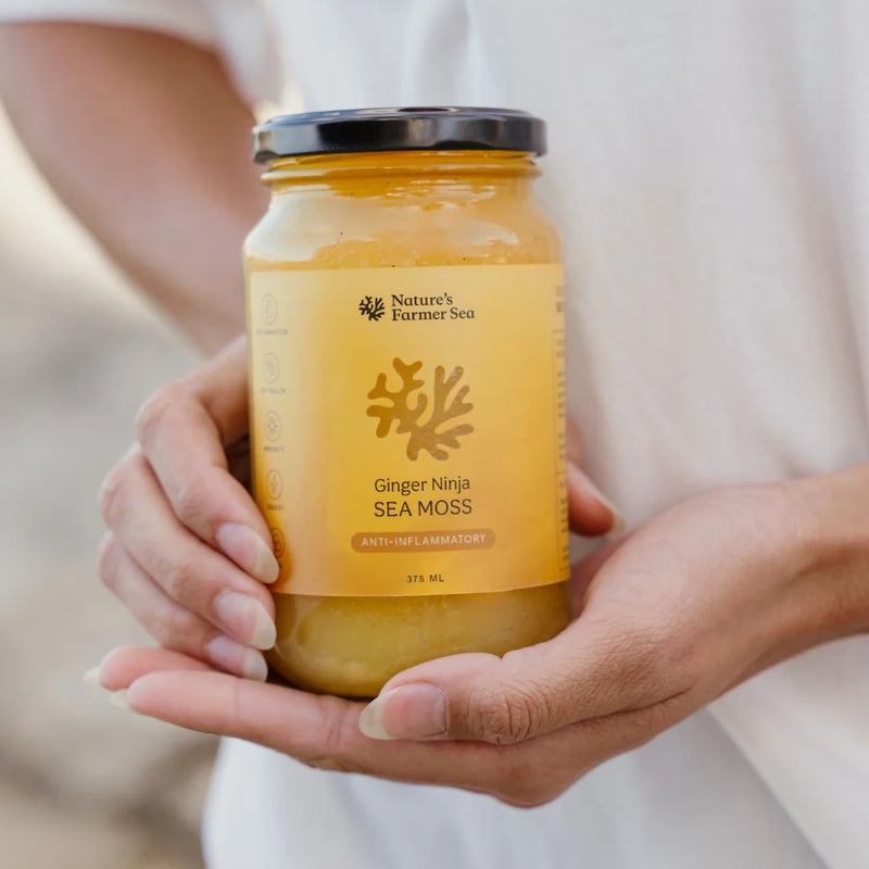 Natures Farmer Sea- Ginger Ninja Sea Moss 375ml