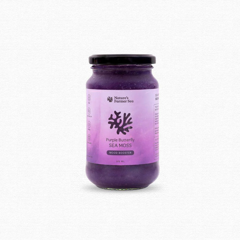 Natures Farmer Sea- Purple Butterfly Sea Moss 375ml
