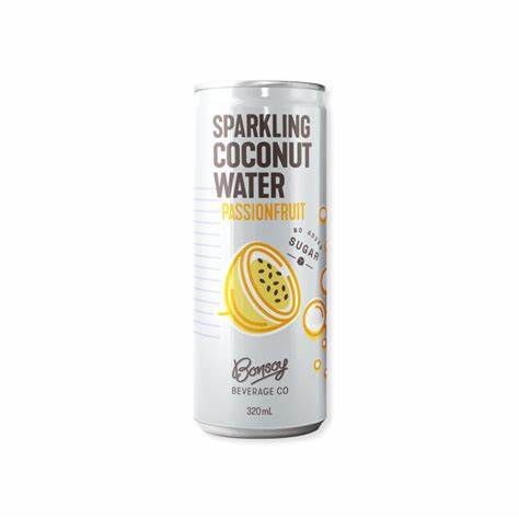 BONSOY Passionfruit Sparkling Coconut water 320ml