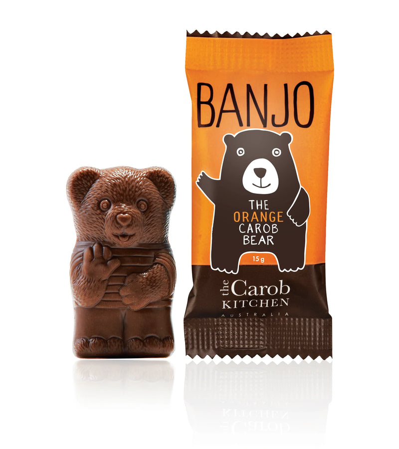 The Carob Kitchen- Banjo Bear Orange 15g