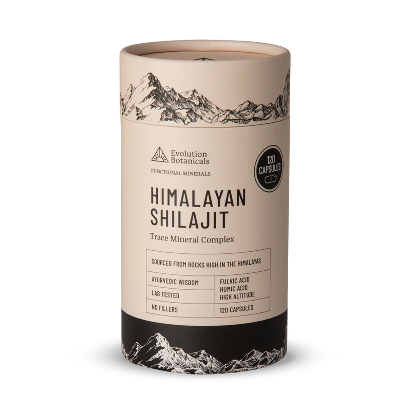 EVOLUTION BOTANICALS Himalayan Shilajit 120c