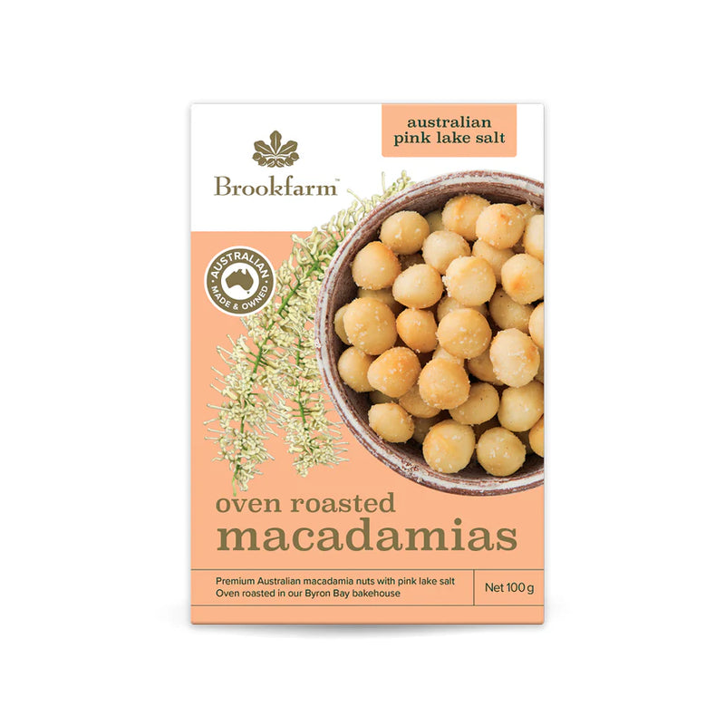 Brookfarm Oven Roasted Macadamias 100g