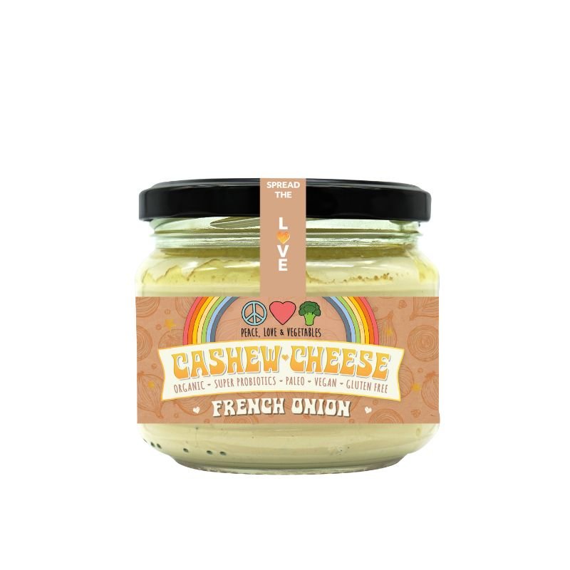 Peace Love & Vegetables: Cashew Cheese French Onion 280g