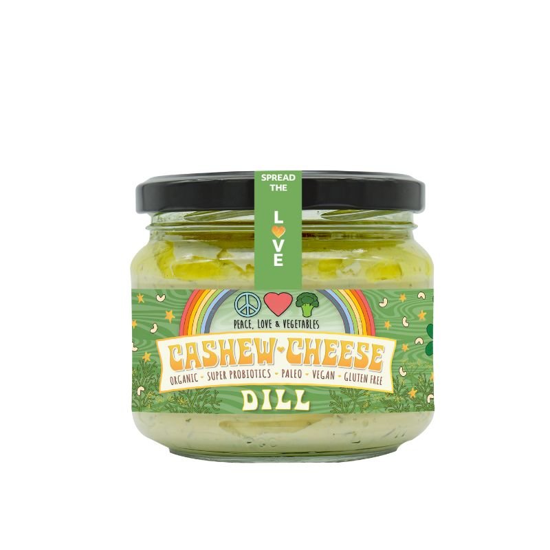 Peace Love & Vegetables: Cashew Cheese Dill 280g
