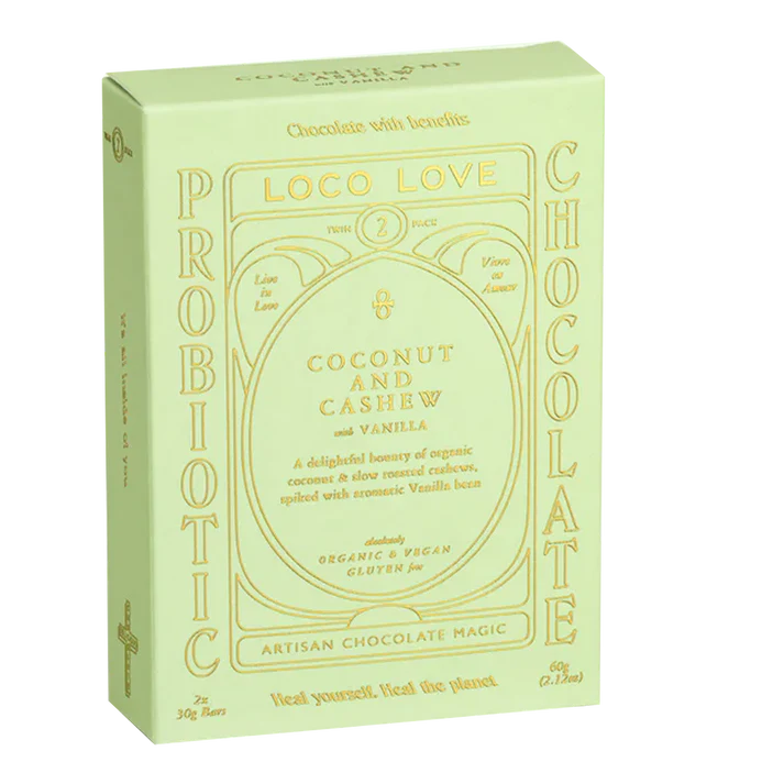 LOCO LOVE Coconut & Cashew Twin Pack 70g