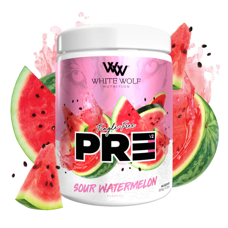 White Wolf Nutrition Tingle Free PR3 Watermelon 320g