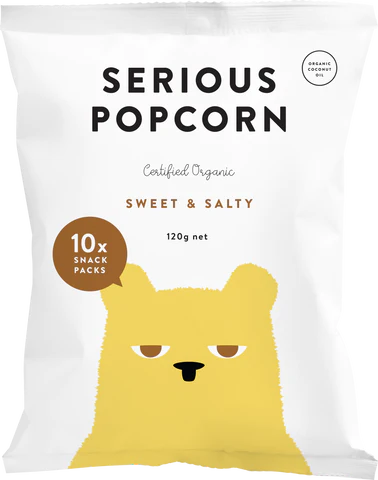 SERIOUS Popcorn Sweet & Salty MultiPack 10x12g