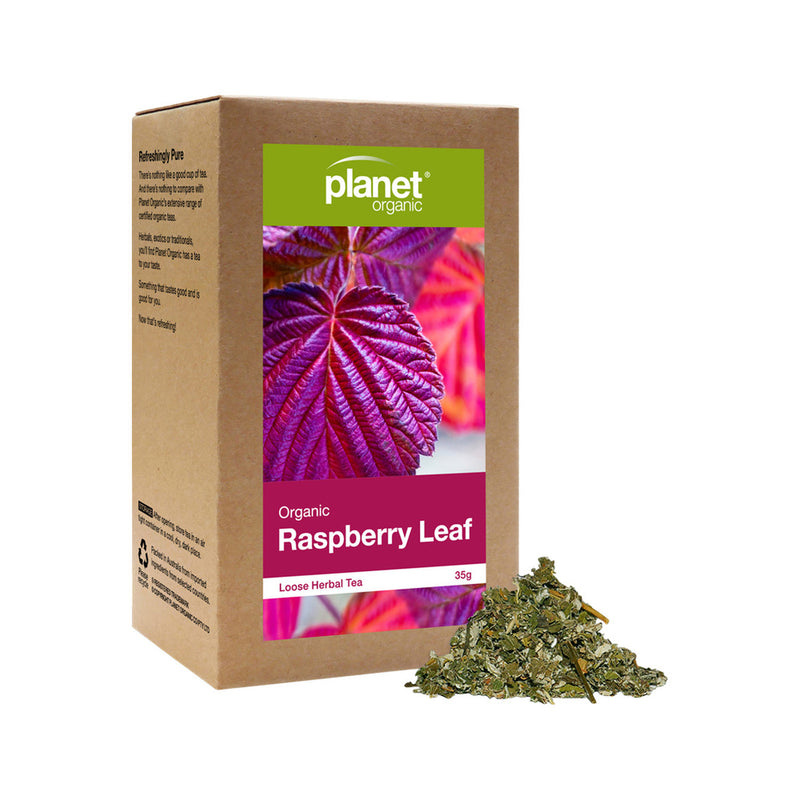 Planet Organic Org Raspberry Leaf Loose Leaf Tea 35g