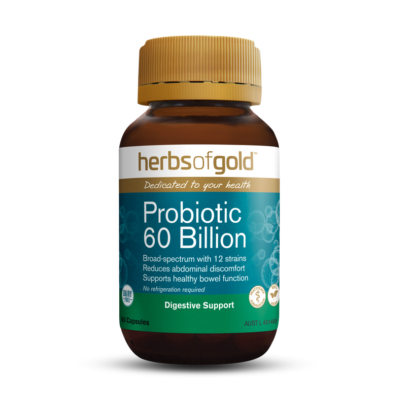 Herbs of Gold- Probiotic 60 Billion 30c