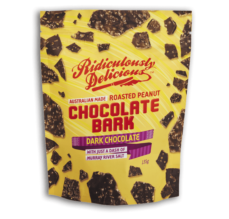 Ridiculously Delicious- Peanut Butter Chocolate Bark 135g