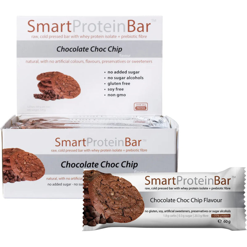 SMART PROTEIN BAR Chocolate Choc Chip Protein Bar 60g