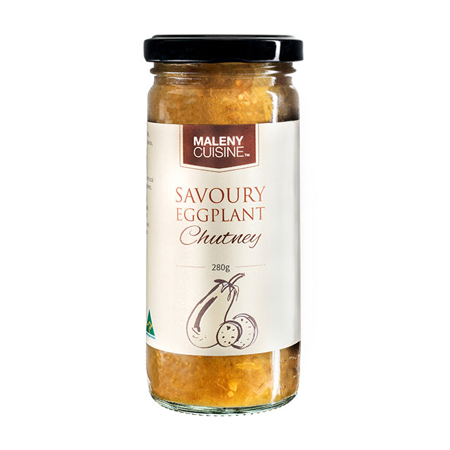 Maleny Cuisine Savoury Eggplant Chutney 280g