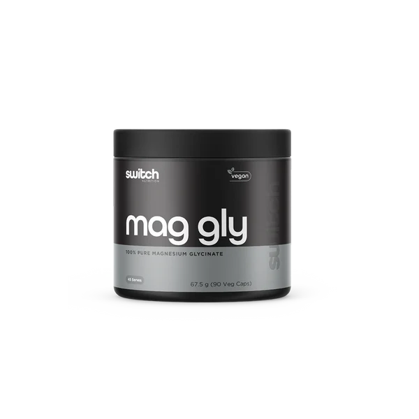 SWITCH NUTRITION 100% Pure Magnesium Glycinate 90c