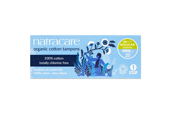 Natracare Tampons (Non-Applicator) Regular 20pk