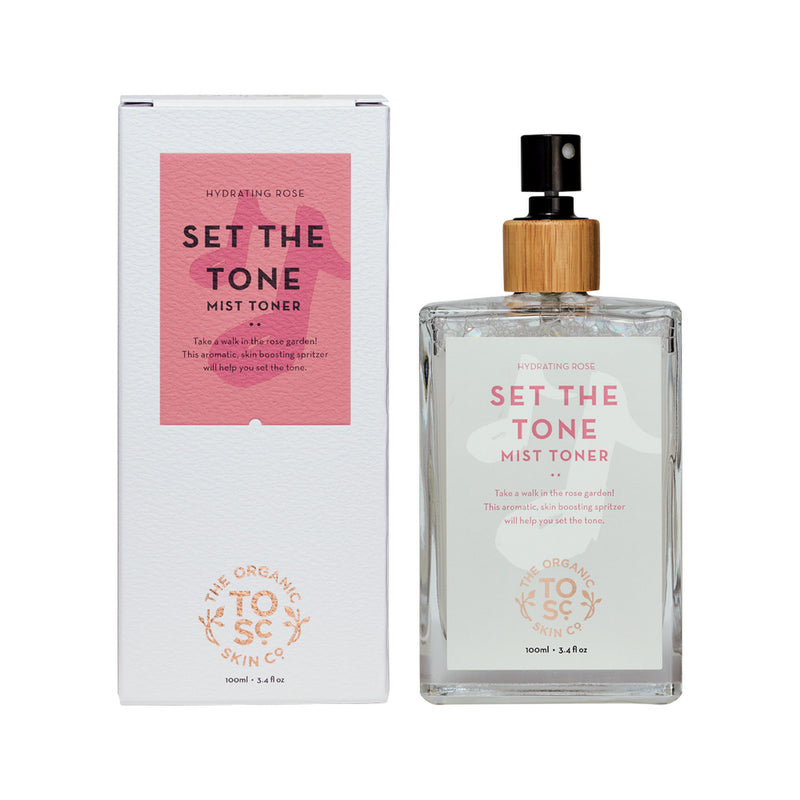 THE ORGANIC SKIN CO Organic Set The Tone Mist Toner Hydrating Rose 100ml