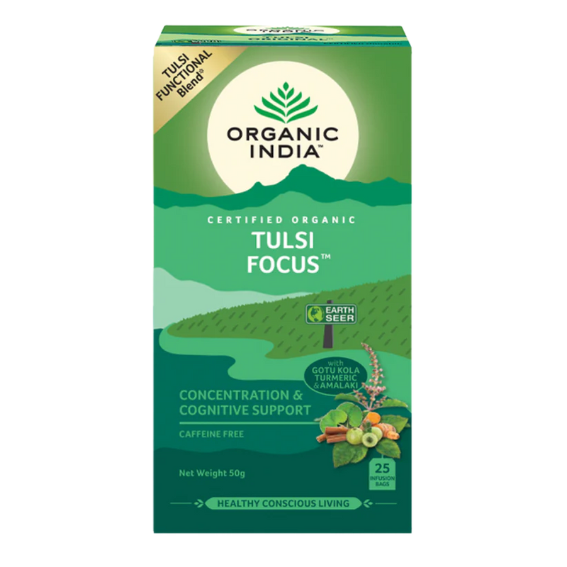 Organic India Tulsi Focus x 25 Tea Bags