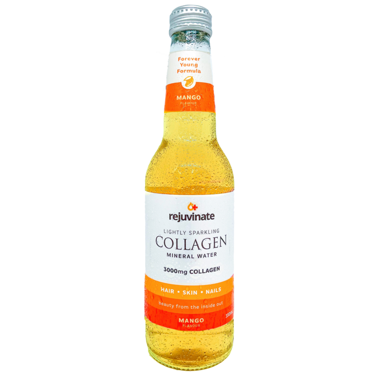 Rejuvinate Sparkling Collagen Water Mango 330ml