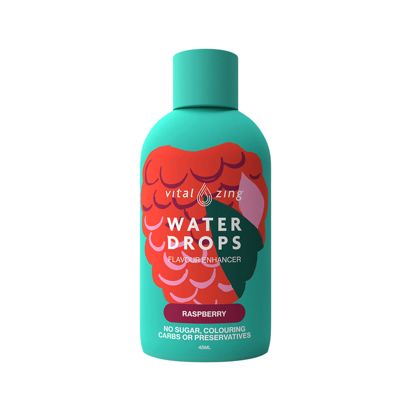 Vital Zing Water Drops- Raspberry 45ml