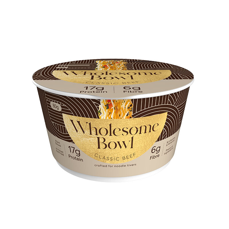Wholesome Bowl- Noodle Bowl - Classic Beef 83g