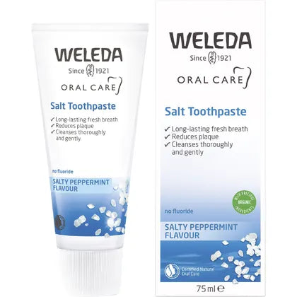 WELEDA- Toothpaste Salt Salty Peppermint Flavour 75ml