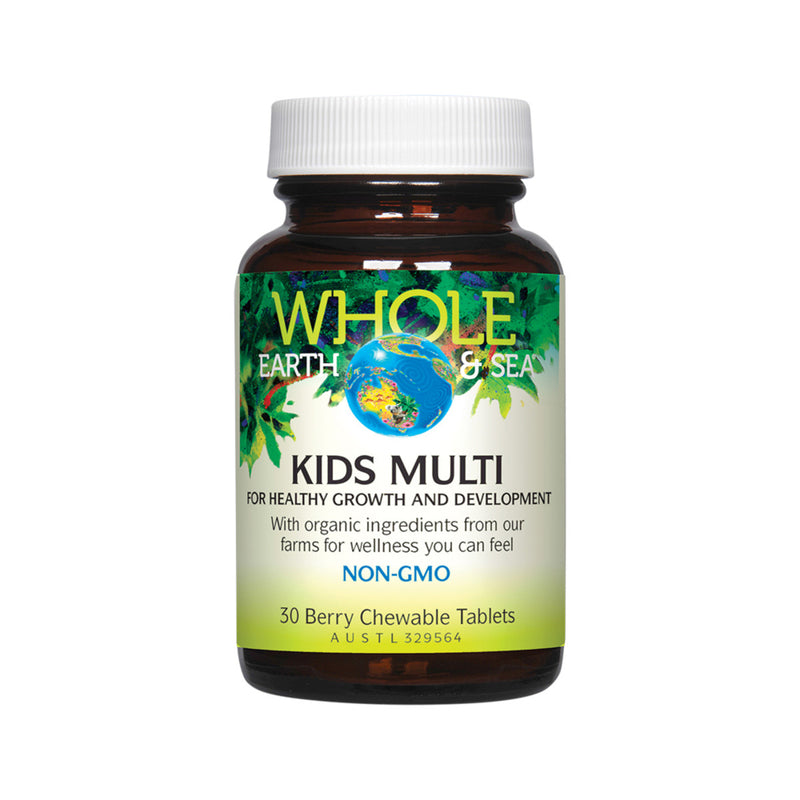 WHOLE EARTH & SEA Kids Multi (Berry) Chewable 30T