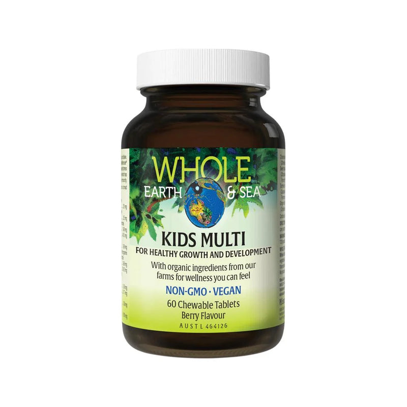 WHOLE EARTH & SEA Kids Multi (Berry) Chewable 60T