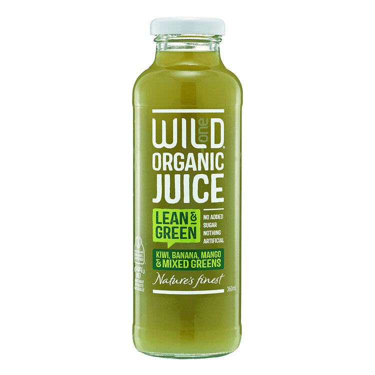 Wild Organic Lean & Green Juice 360ml