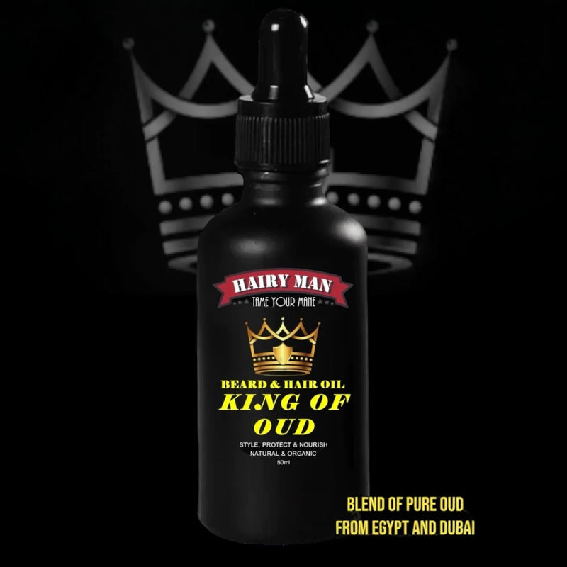 HAIRY MAN CARE King of Oud - Beard Oil 50ml