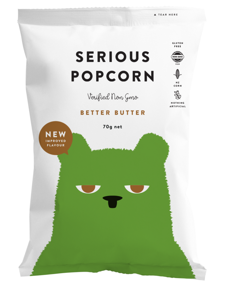 SERIOUS Popcorn Better Butter 70g