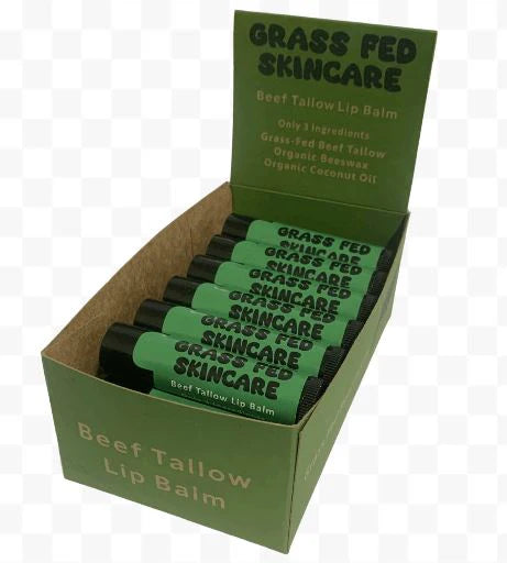 Grass Fed Skincare- Beef Tallow Lip Balm 5g