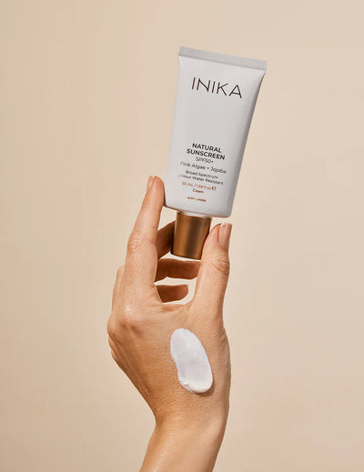 INIKA SPF50+ Sunscreen Untinted 50ml