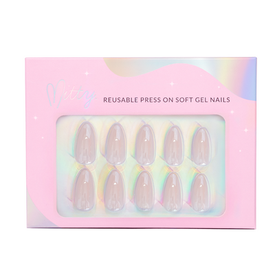 Mitty Nails Soft Gel Press On Nails - Glazed