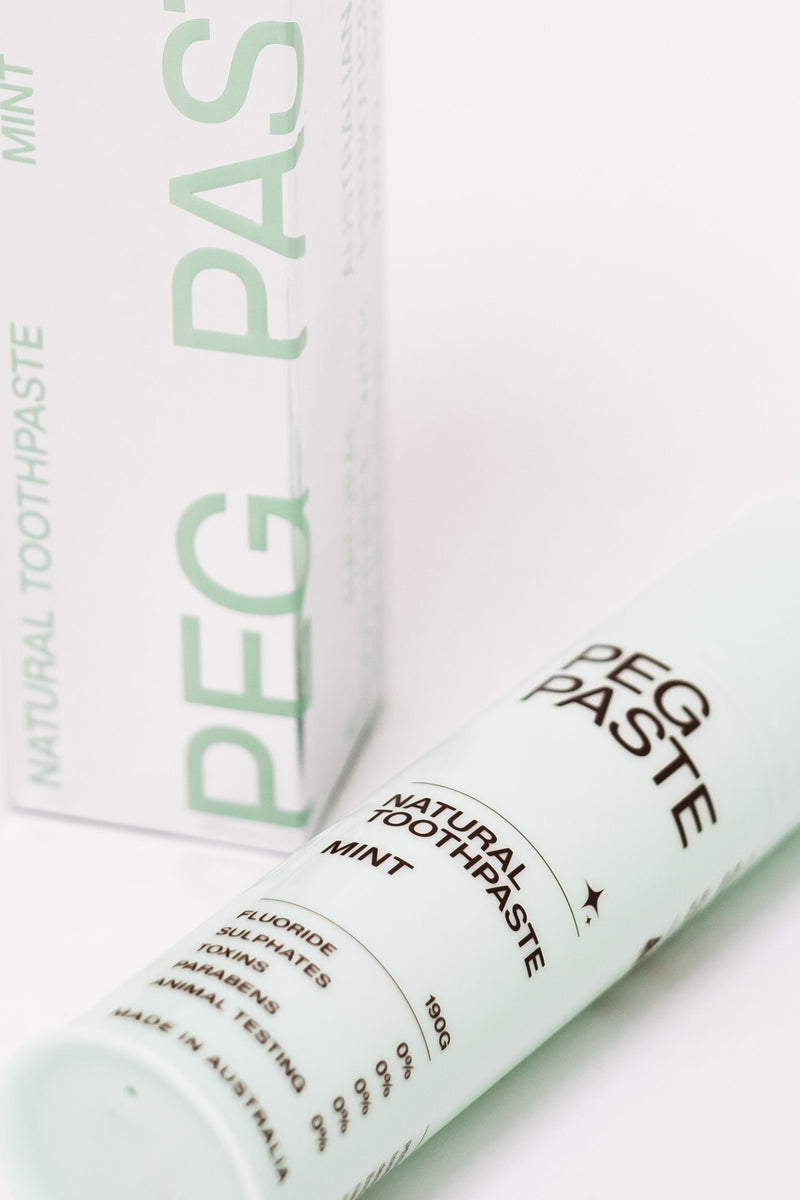 PEG PASTE Natural Mint Toothpaste Pump 190g