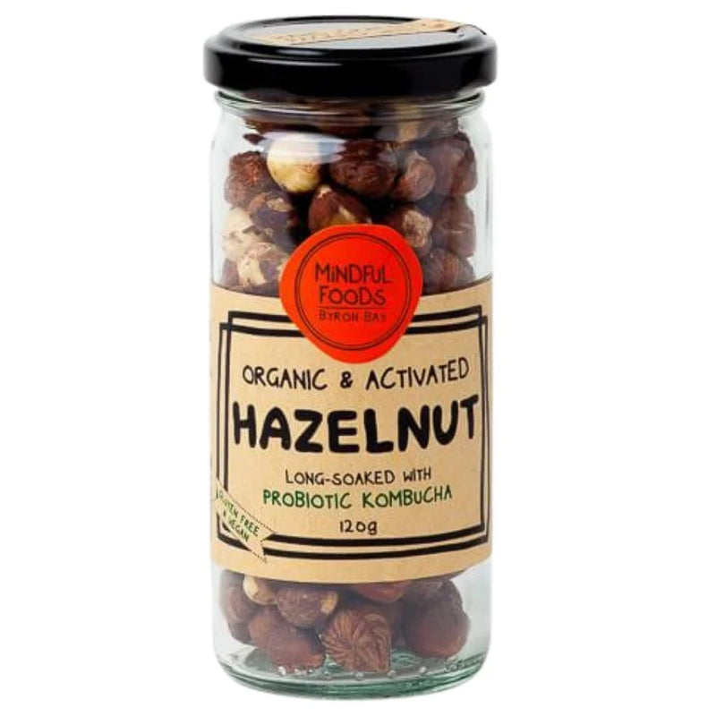 MINDFUL FOODS Organic & Activated Hazelnuts 120g