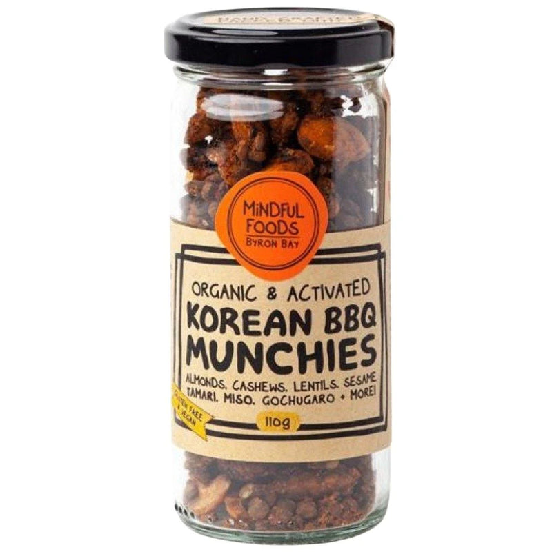 MINDFUL FOODS Organic & Activated Korean BBQ Munchies 100g