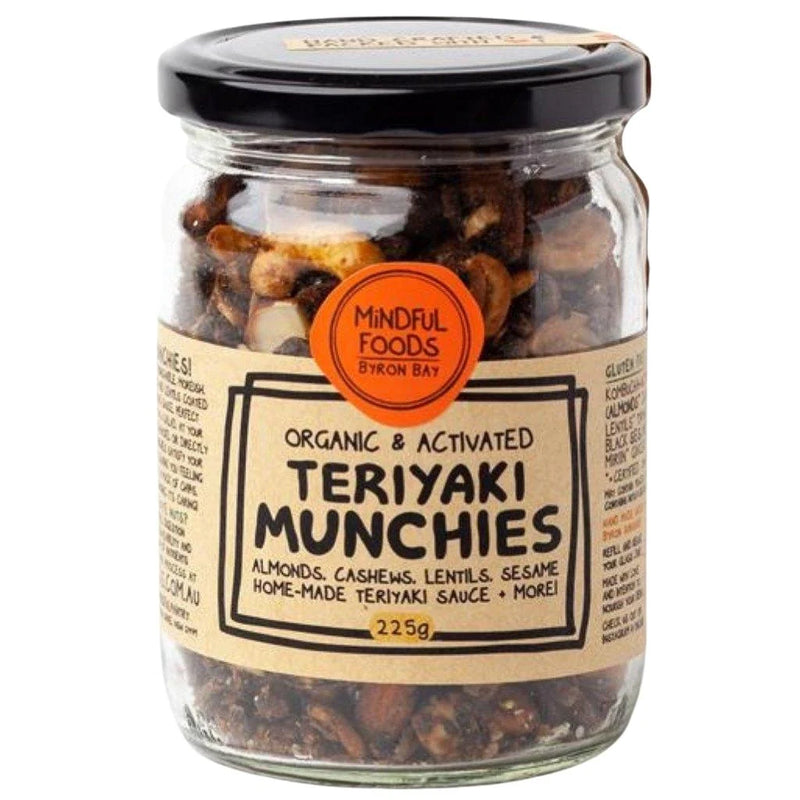 MINDFUL FOODS Organic & Activated Teriyaki Munchies 220g