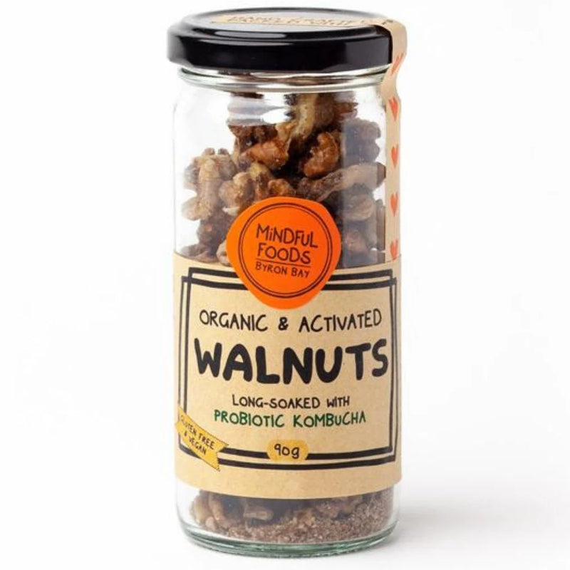 MINDFUL FOODS Organic & Activated Walnuts 90g