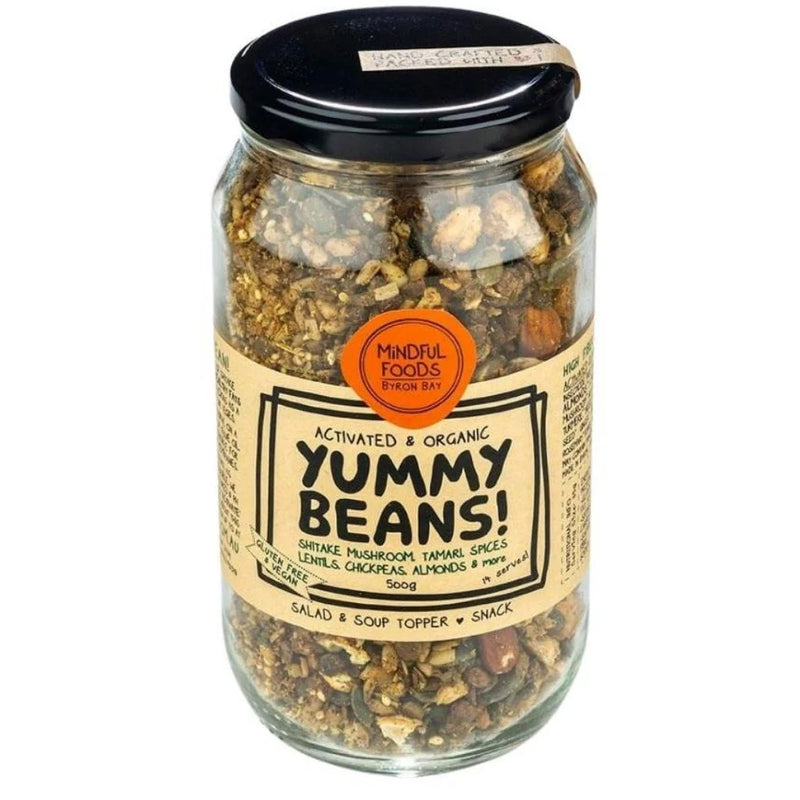MINDFUL FOODS Organic & Activated Yummy Beans 550g