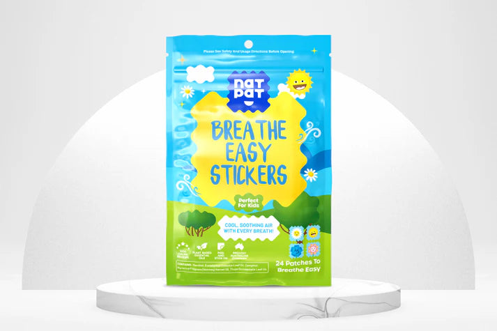 NATPAT Stuffy Patch Organic Stickers x 24 pack