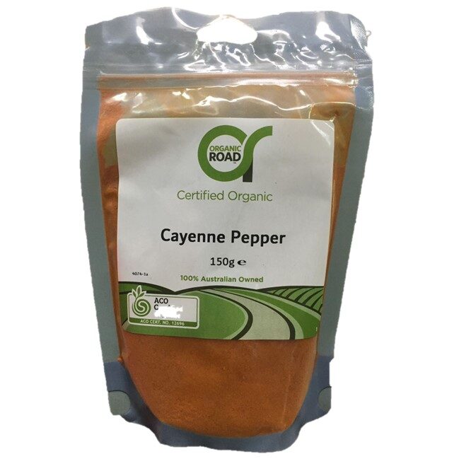 Organic Road Cayenne Pepper 150g