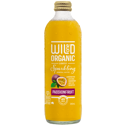 Wild Organic Sparkling Passionfruit 345ml