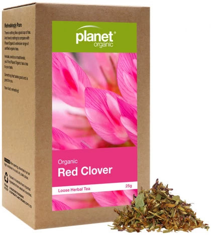 Planet Organic- Red Clover Organic Loose Herbal Tea 25g