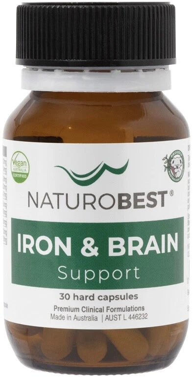 NaturoBest Iron & Brain Support 30c